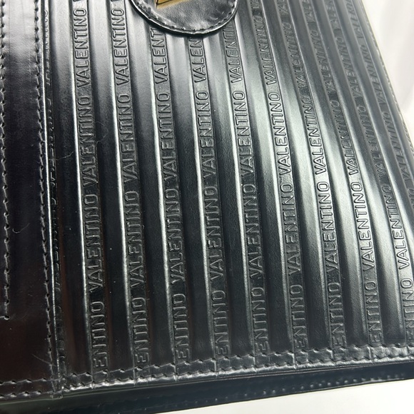 Mario Valentino black Clutch Black Noir - Picture 14 of 17